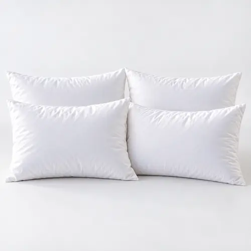 Combo de almohadas blancas de 40 x 60 cm